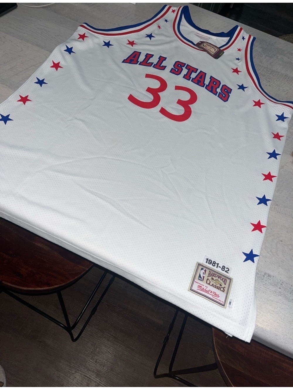 Larry Bird Rookie 1981-82 NBA All-Star Mitchell & Ness